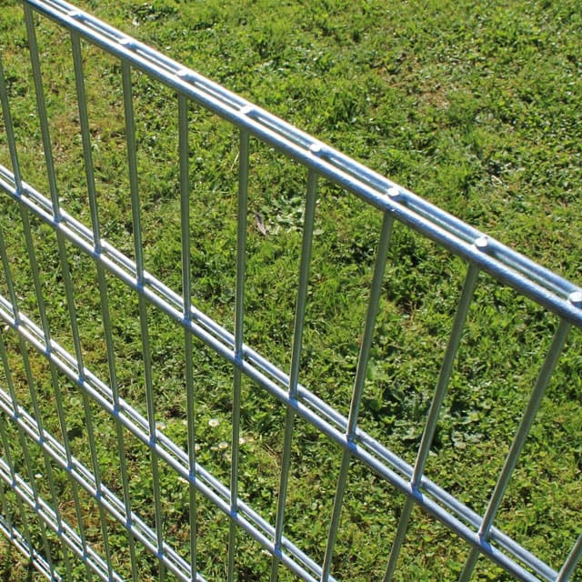 double wire fence panel